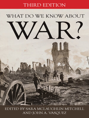 cover image of What Do We Know about War?